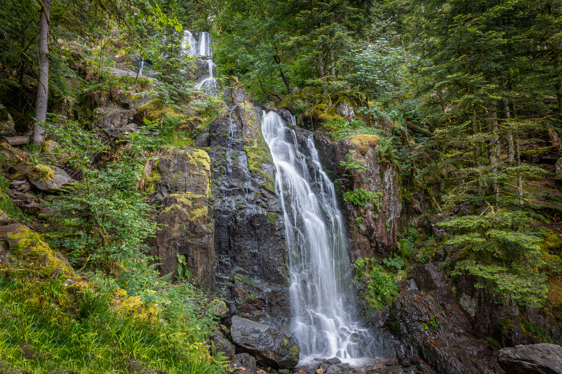 camping nature proche des cascades de tendon