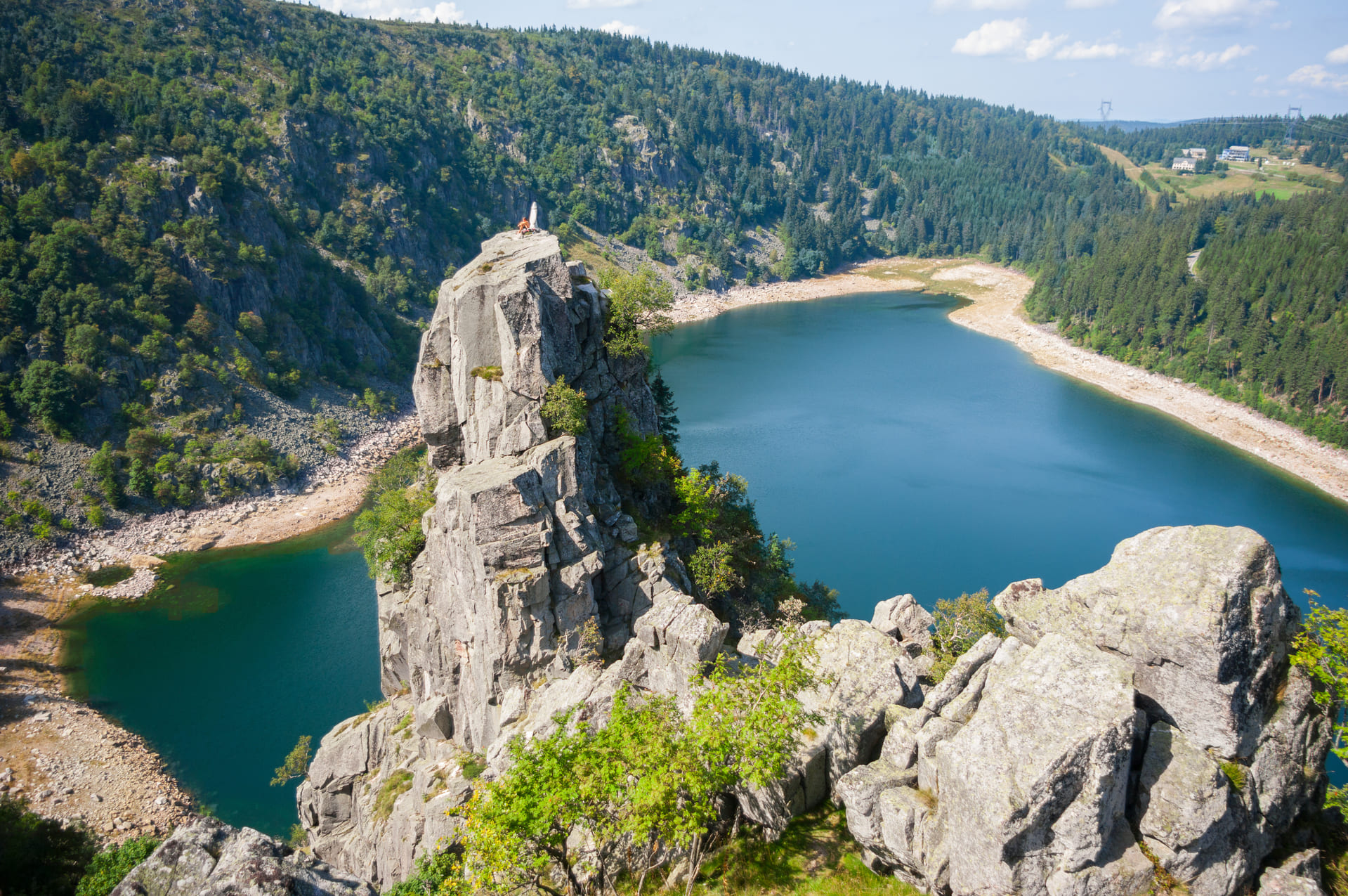 camping proche du lac blanc