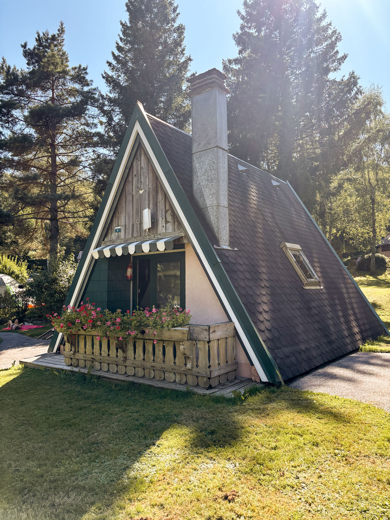 montagne des vosges location chalet camping