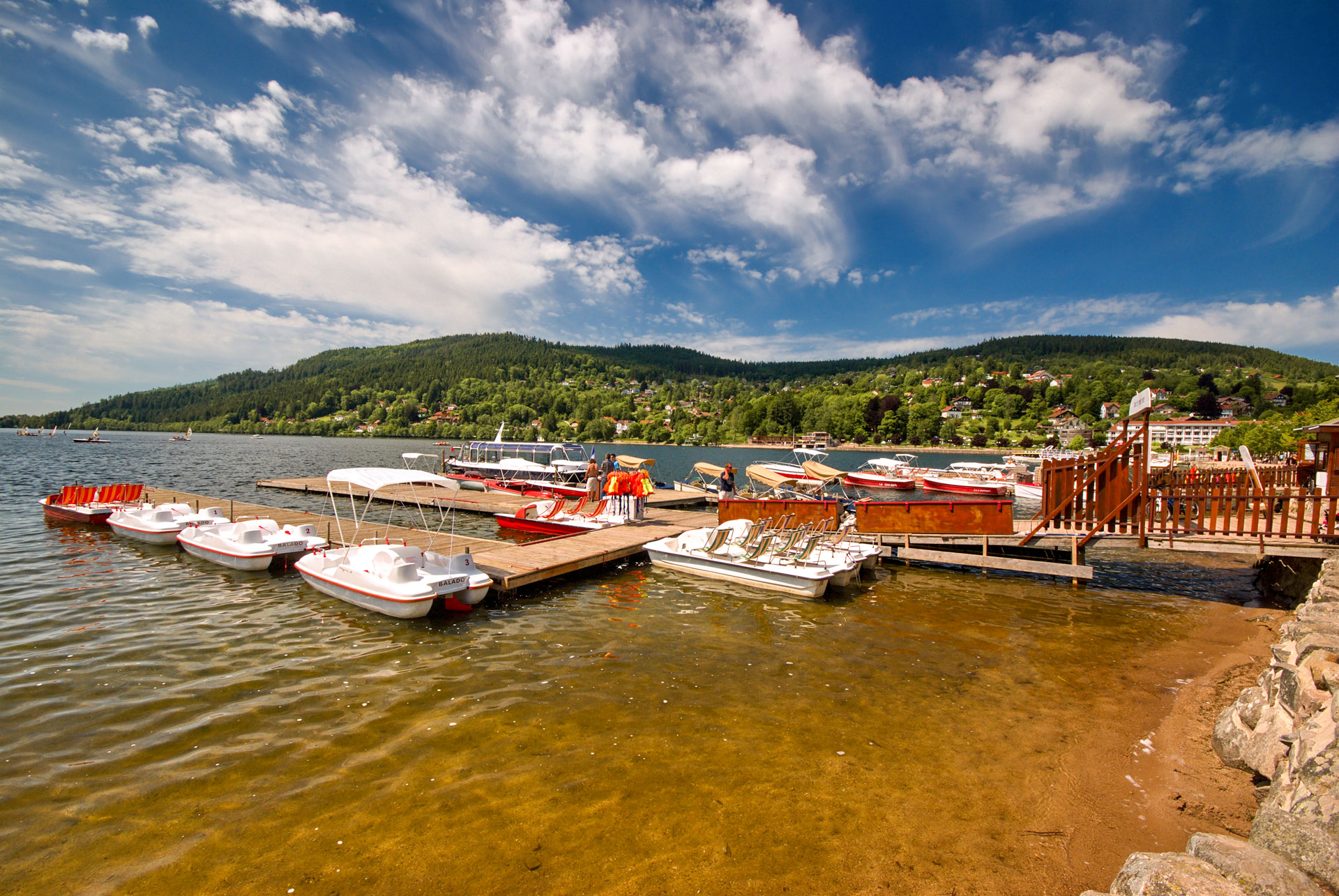 Gérardmer pedalo