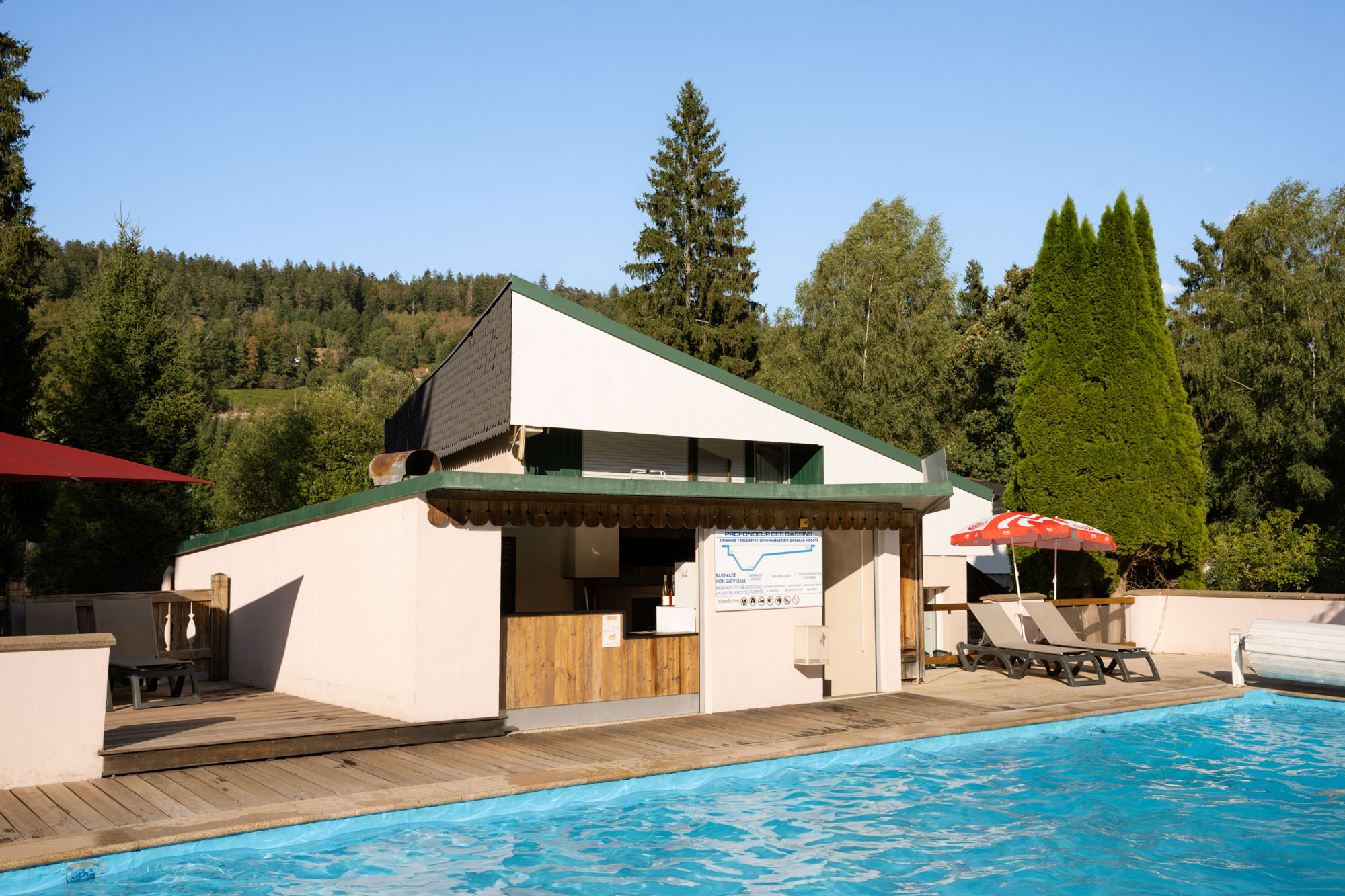 camping piscine chaufée montagne des vosges