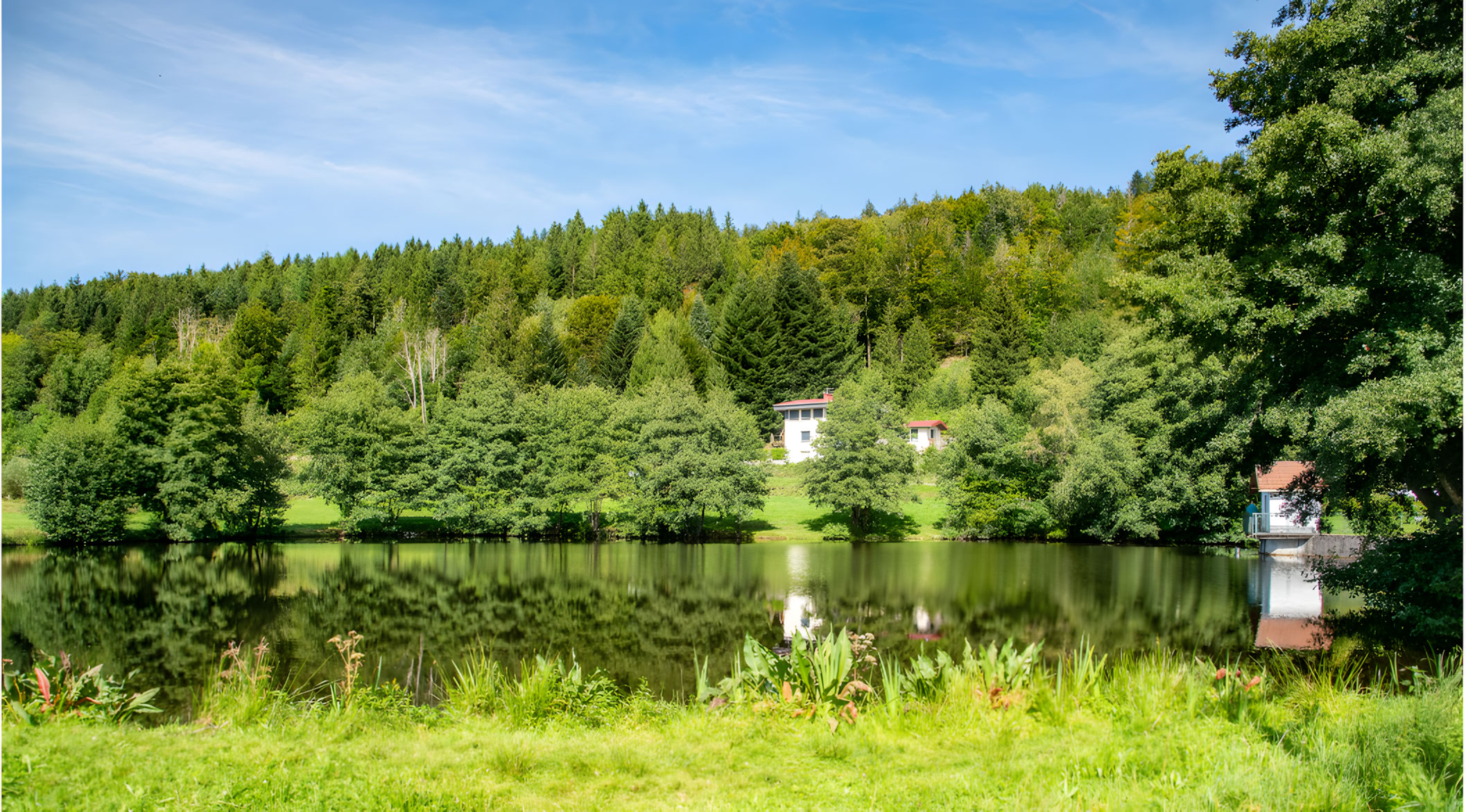 camping proche etang de peche