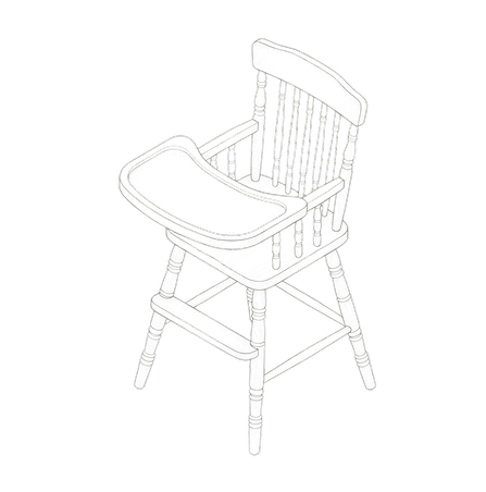 chaise bebe