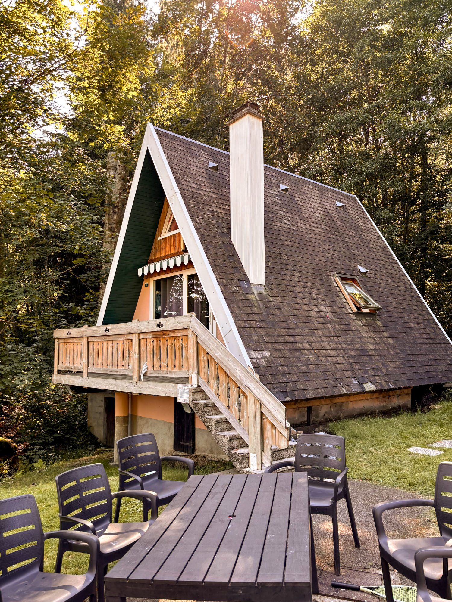 vosges location chalet confort camping
