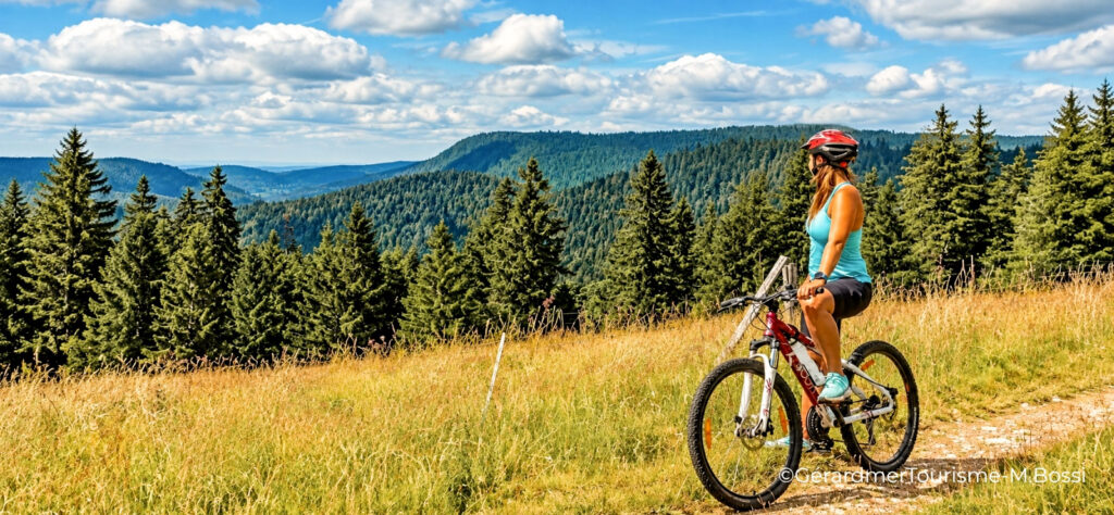 vtt dans les vosges balade découverte